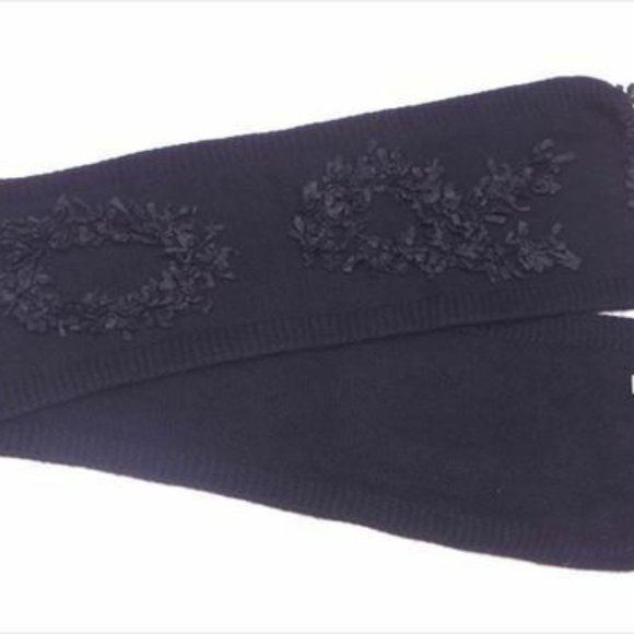 Dior Scarf Black Woman unisex Authentic Used - Picture 4 of 6